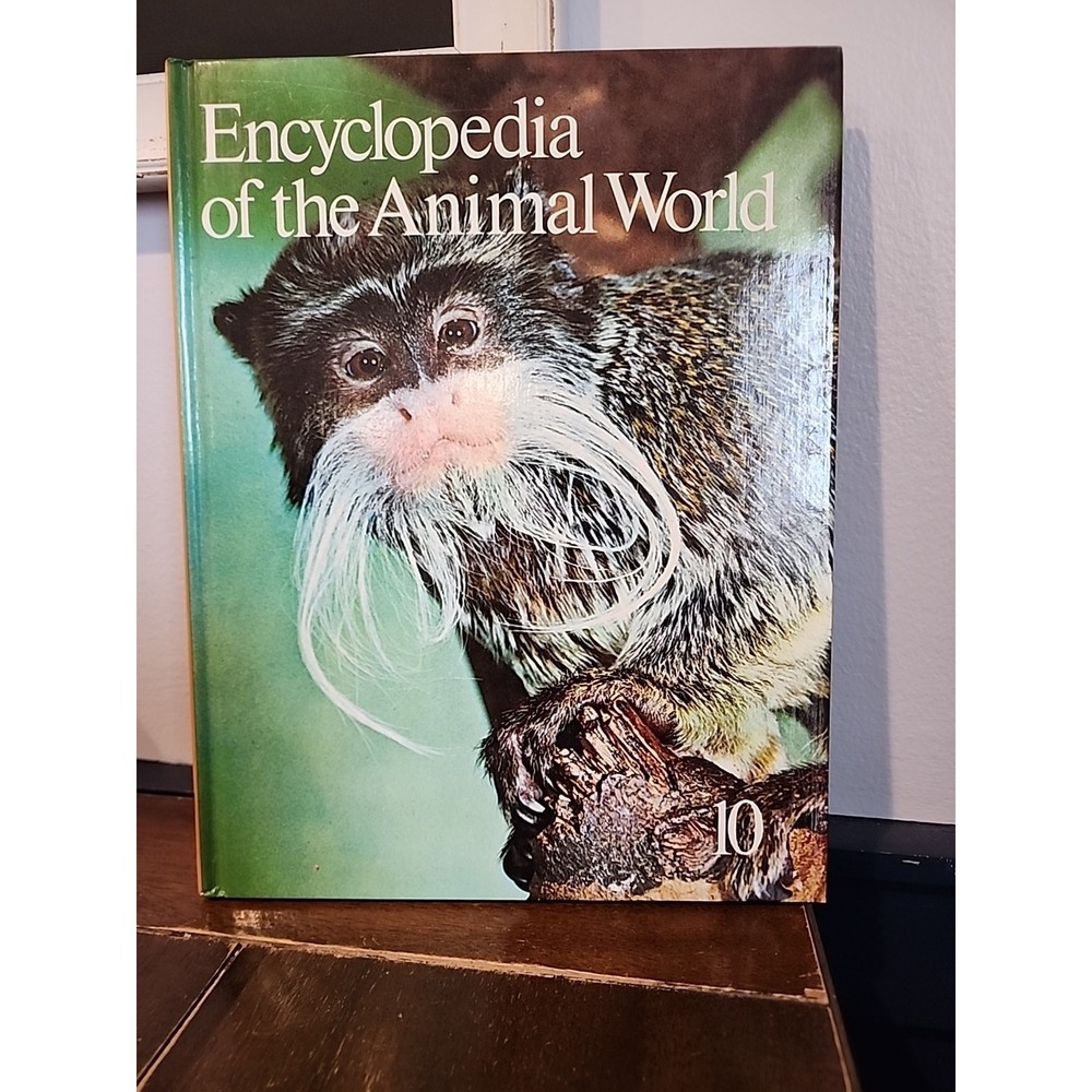 Encyclopedia of the Animal World Vol 10 Vtg 1972 Golden Eagle - Hookworms